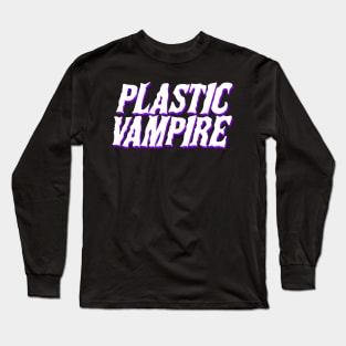 Plastic Vampire Retro Long Sleeve T-Shirt